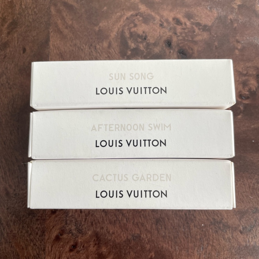 Set of 3 Louis Vuitton Travel Perfume